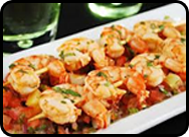 Grilled Shrimp Kabobs (serves 6)