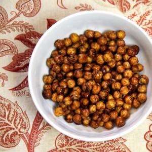 Roasted-Honey-Cinnamon-Chickpeas